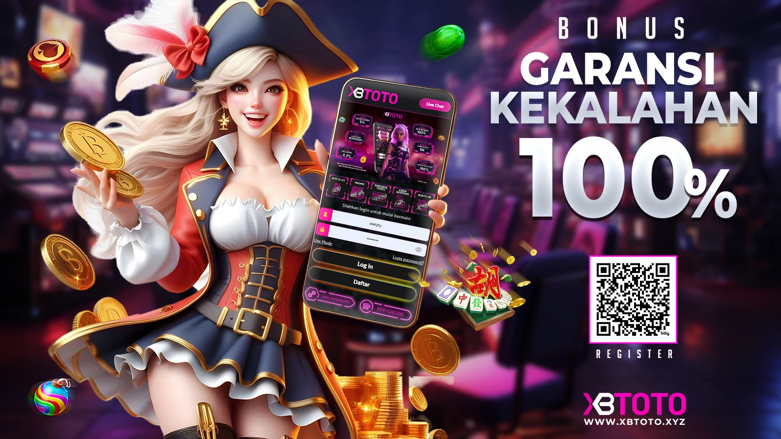 klaim garansi kekalahan 100 slot online